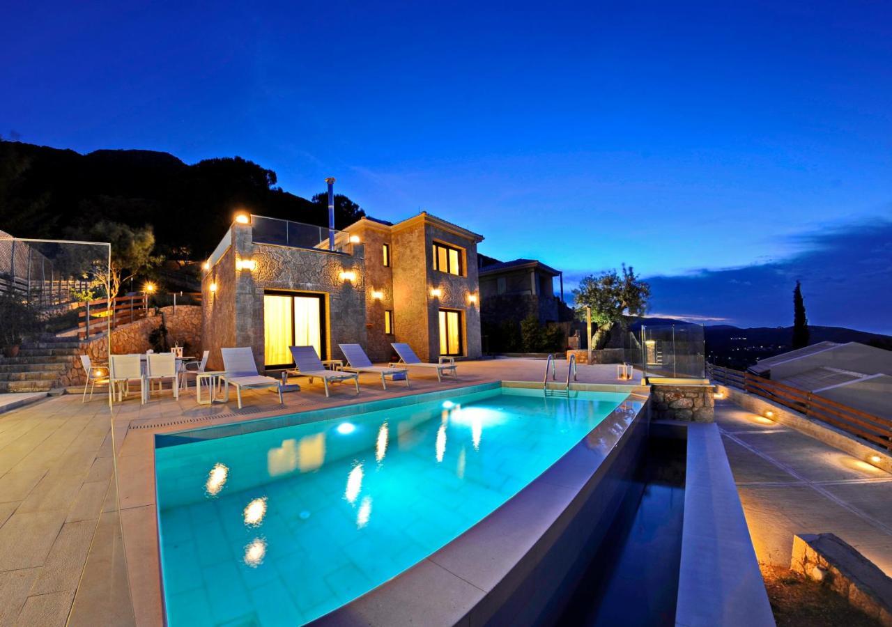 Ionian Stone Luxury Villa Nikiana Exterior photo