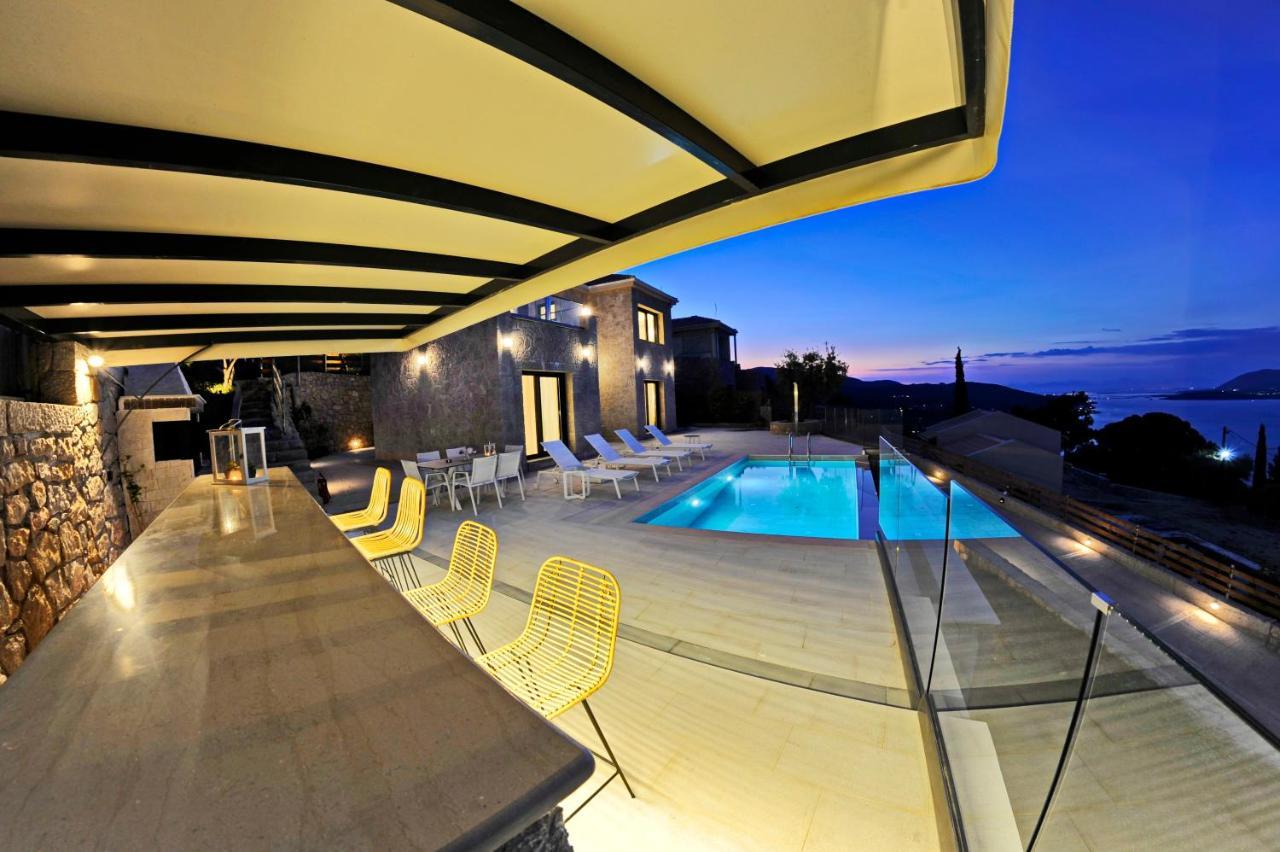 Ionian Stone Luxury Villa Nikiana Exterior photo