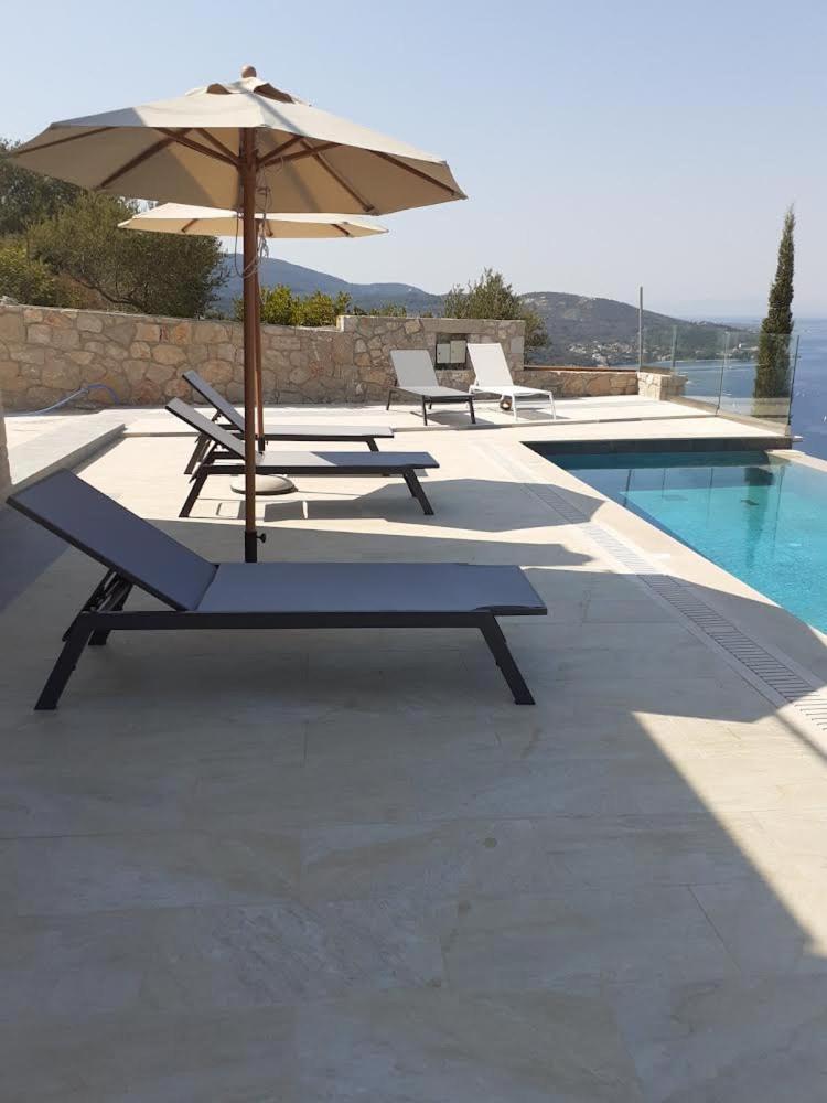 Ionian Stone Luxury Villa Nikiana Exterior photo