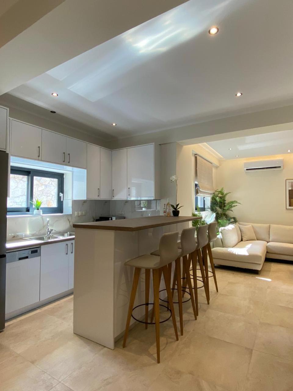 Ionian Stone Luxury Villa Nikiana Exterior photo